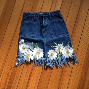 Korirl brand Denim skirt from Forever 21